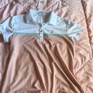 Daily Sports Pink and White Kids Polo Shirt